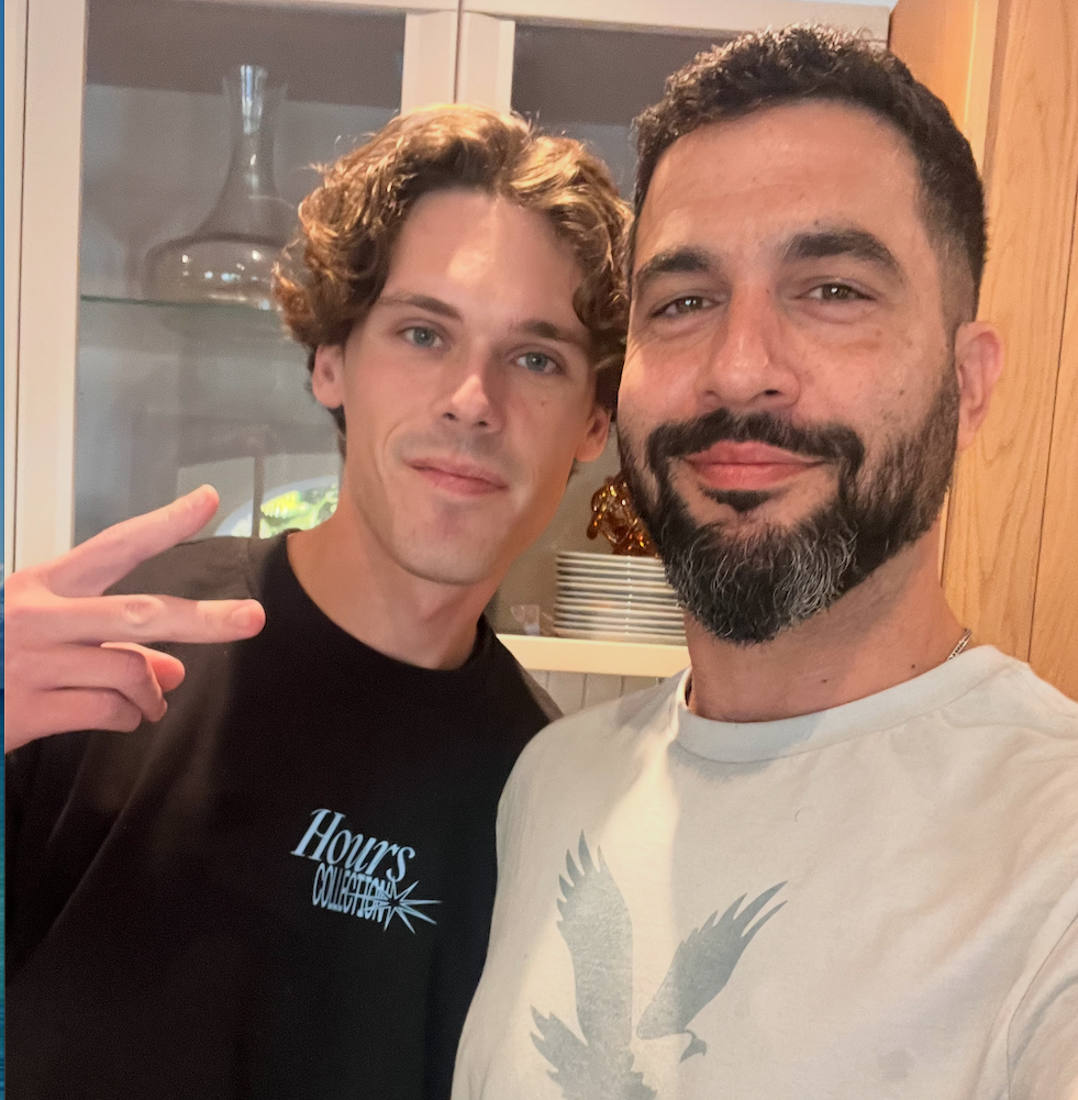 Liran Zablo with Austin Rabin