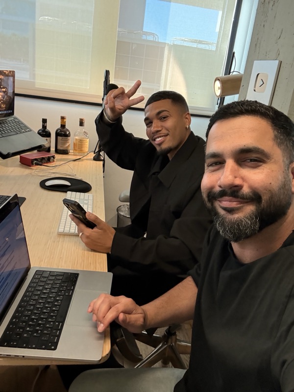 Liran Zablo with AC Hampton