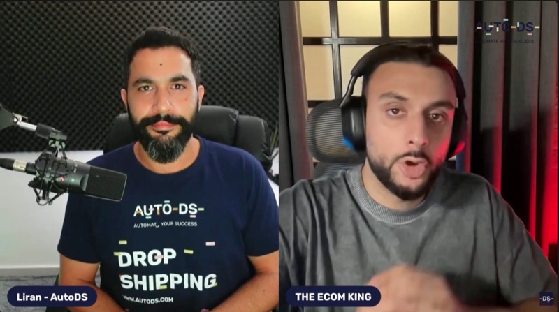Liran Zablo interviewing The Ecom King