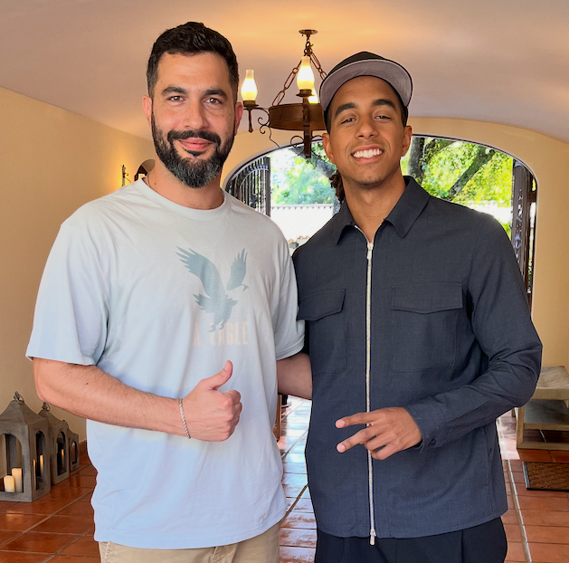 Liran Zablo with Jordan Welch